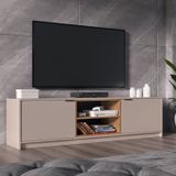 Rack Para Tv 60 Polegadas 180x48 Cm Fumê/montana