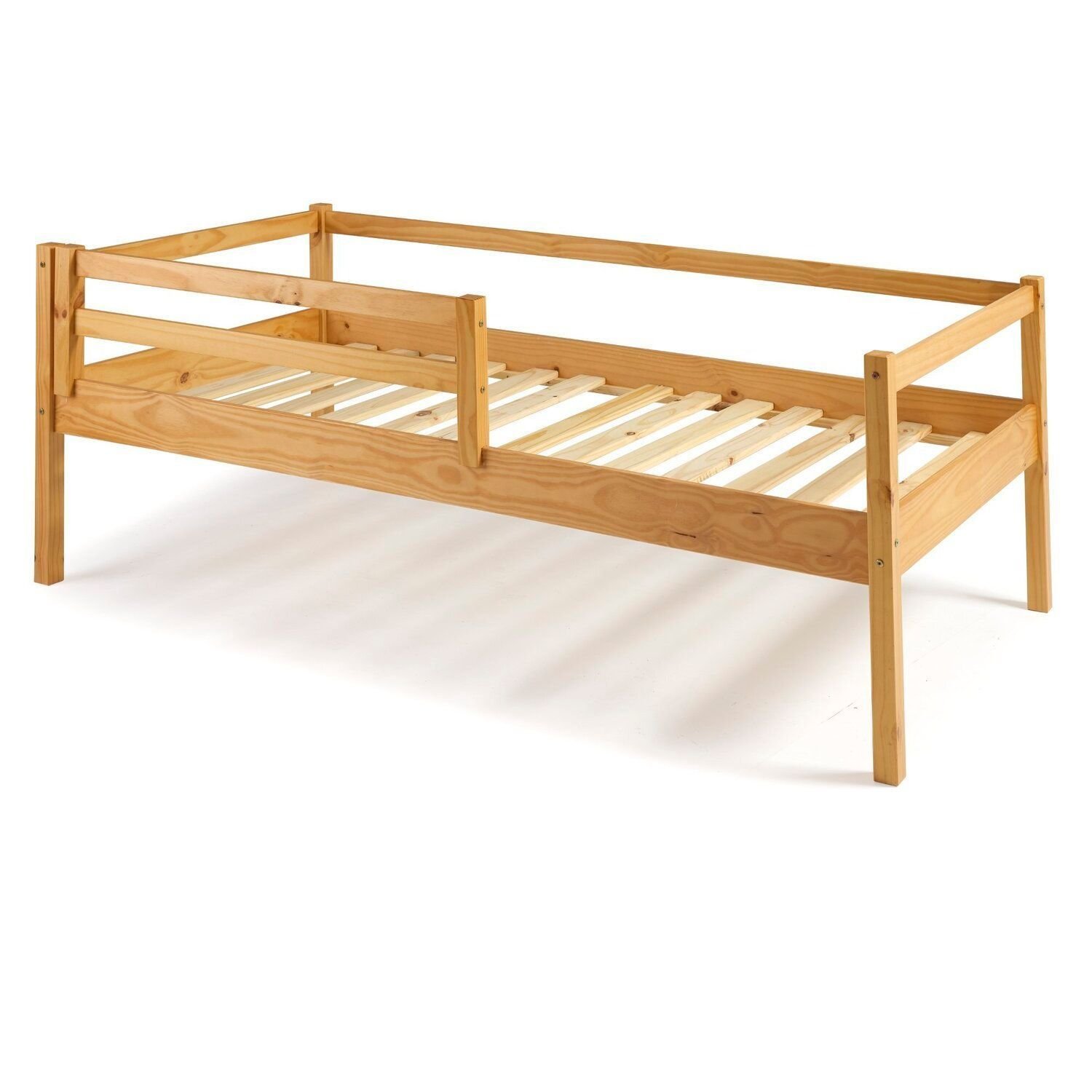 Cama Montessori Pluto 71cm X 99cm X 199cm Amêndoa