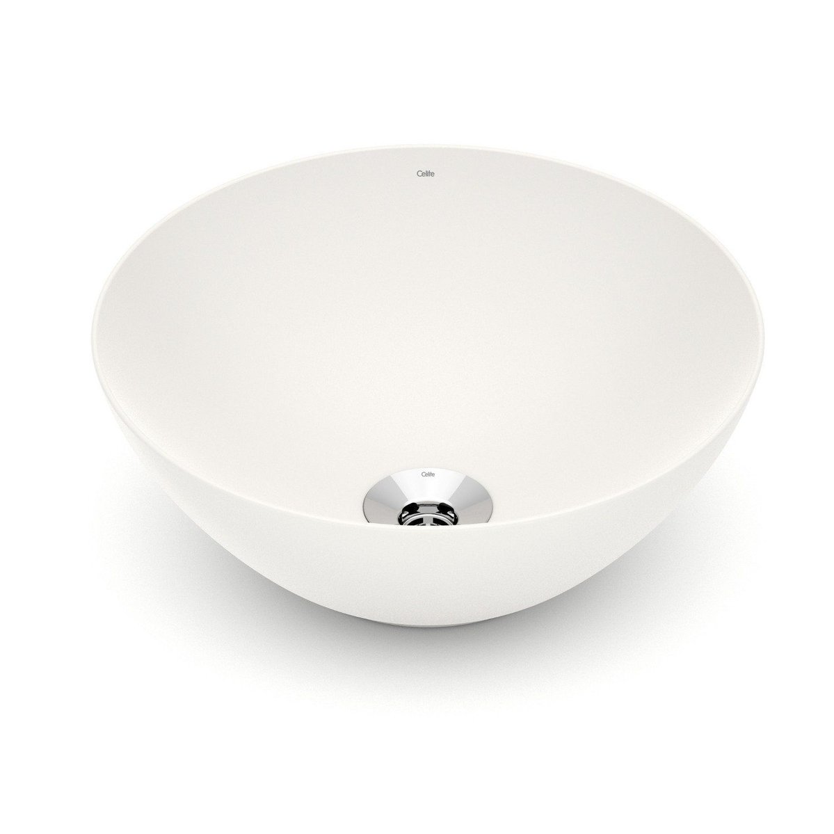 Cuba De Apoio Redonda Sem Mesa Design Bege