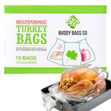 Sacos De Forno Buddy Bags Co Multipurpose Turkey 19x24,5 Cm, Pacote Com 10