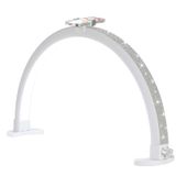 Lâmpada De Mesa Nail Ciyebst Half Moon Light 48w 29cm Com Suporte Para Telefone