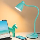 Lâmpada De Mesa Bohon Led Teal Com Porta De Carregamento Usb, 3 Modos De Cores