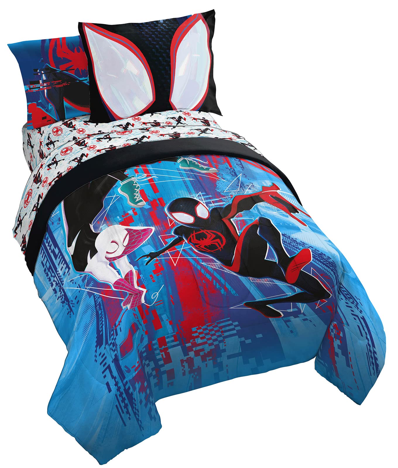 Conjunto De Cama Marvel Spiderman Across The Spider-verse Twin