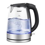 Chaleira De Chá Elétrica Comfee&#39; Glass 1.7l Com Indicador Led 1500w