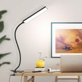 Lâmpada De Mesa Vansuny Clip On Light Led Eye-caring 5w Preta