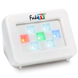 Simulador De Televisão De Segurança Doméstica Faketv Ftv-7 White