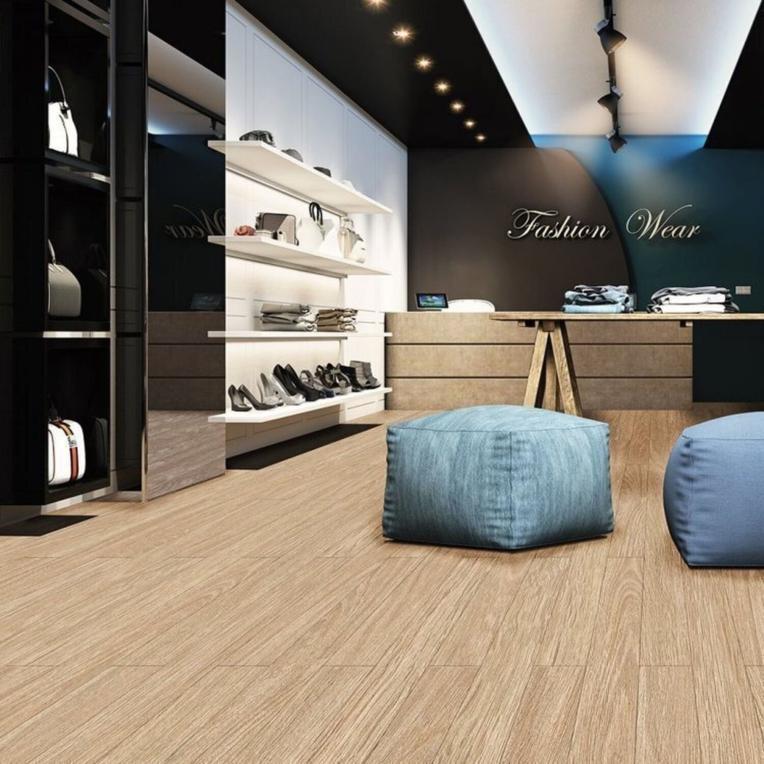 Kit Com 15 M² Piso Vinílico Colado 18cm X 2mm X 1,22m Nobile Rustico Ruffino Salgueiro