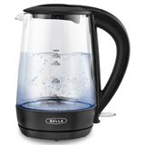 Chaleira Elétrica Bella 1.7l Glass 1500w Com Desligamento Automático Preta