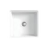 Cuba Para Banheiro Kohler Vox Petit De Embutir Quadrada 40x40cm Branca 28635br-0