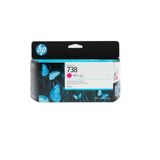 Cartucho De Tinta Hp 738 Ciano Pluk 130ml 498n5a
