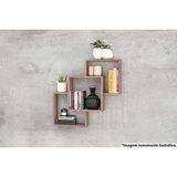 Cubos Decorativo Quarto Bebê Nicho Am 3080 Rustico - Movelbento