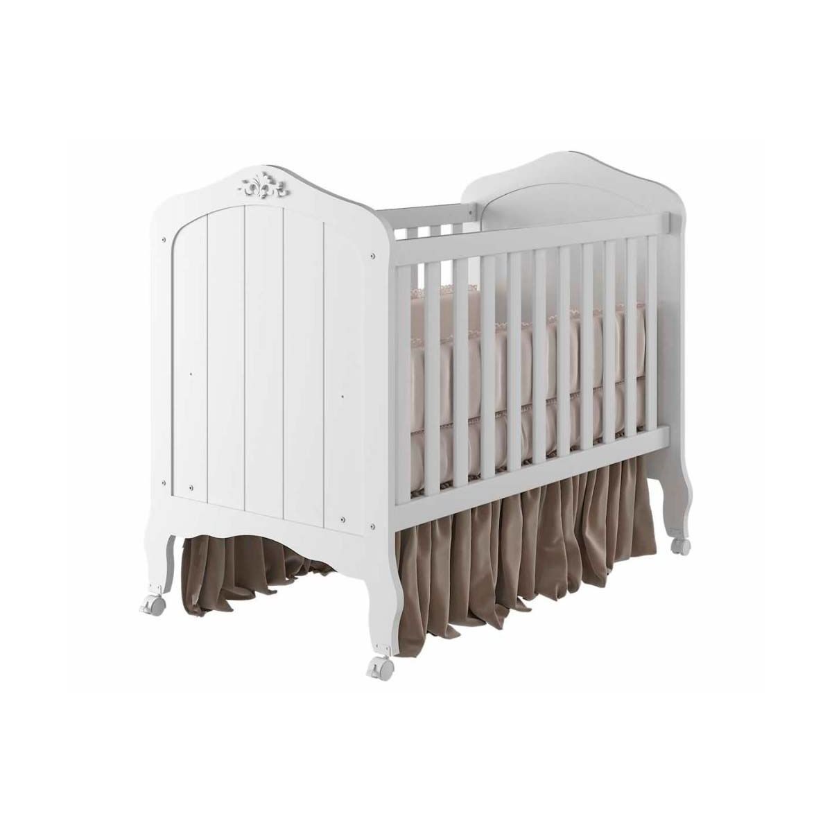 Berço Permóbili Baby Harmonia Branco