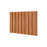 Multiuso De Cozinha Painel Ripado Gourmet Divina 80 Cm Cinamomo - Mgm