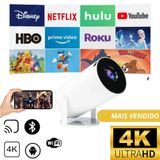 Projetor 4k Para Cinema Em Casa Com Entrada Hdmi