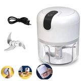 Mini Processador Elétrico Tritura Alho E Cebola