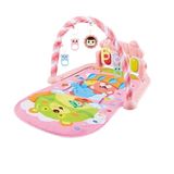 Tapete Atividades Musical Bebê Pedal Música Piano Rosa
