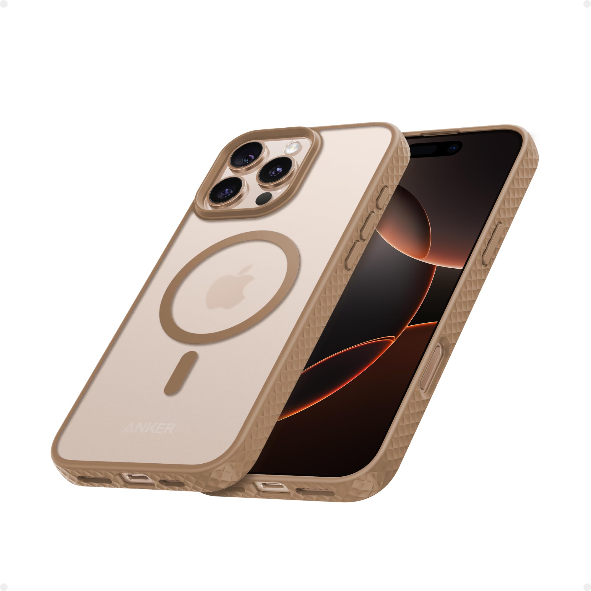 Capa De Telefone Anker Maggo Magnetic Matte Para Iphone 16 Pro