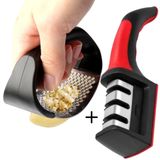 Kit Amassador Compacto + Afiador Elegante Multiuso