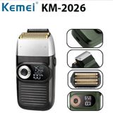 Barbeador Kemei Km-2026 Compacto Para Cortes Detalhados