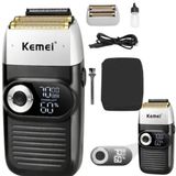 Barbeador Kemei Km-2026 Sem Fio Para Barba Espessa