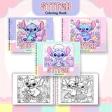 Livro De Colorir Stitch Estilo Bobbie Goods 50 Folhas 180g
