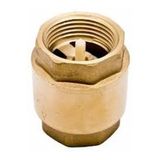 Válvula Retenção Vertical Seg Latão F-f Bsp Ved. Nbr 3/4