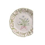 Prato De Sobremesa Dolce Fiore Azul - Maison Blanche