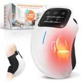 Massageador De Joelho Redlook Sem Fio Com Tela De Led, Calor Infravermelho