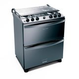 Fogão 5 Bocas Brastemp Bfd5ncr Com Duplo Forno