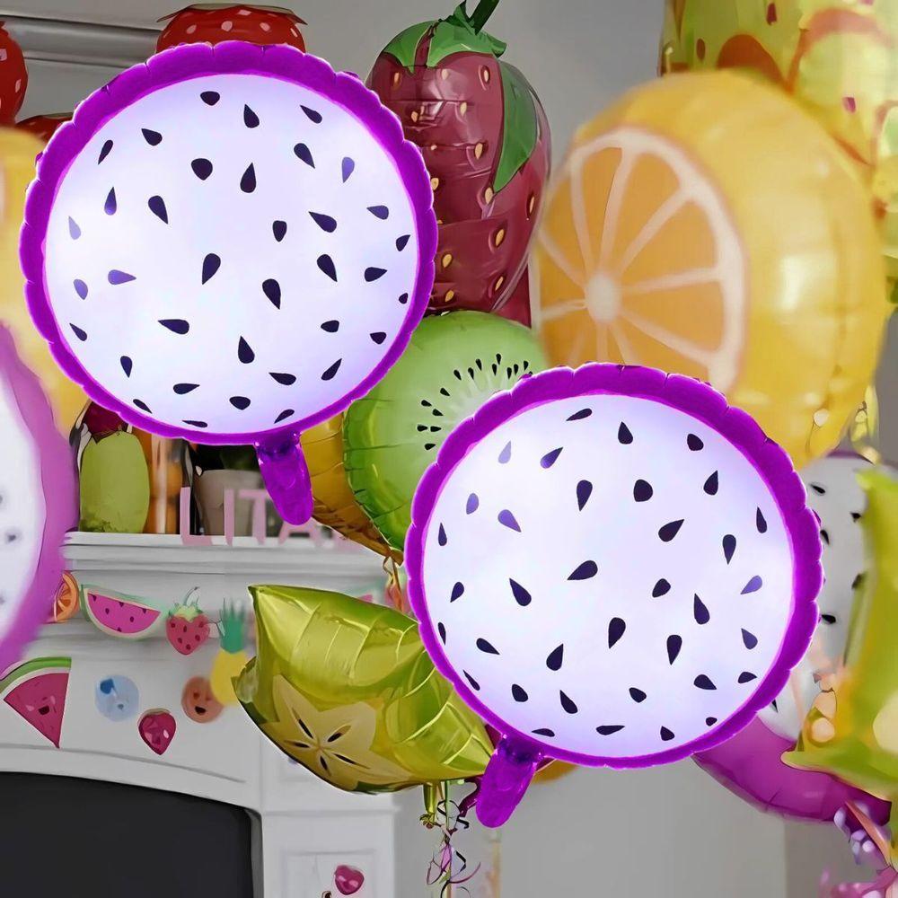 Encontraproduto.com.br - Balão Metalizado Pitaya - 18 Polegadas