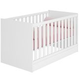 Berço Infantil Mini Cama Mdp Doce Mel Branco