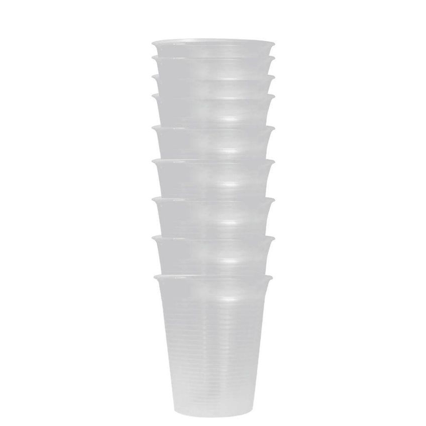 Copo Descartável Transparente De Festa - 200ml - 100 Un - imagem 4