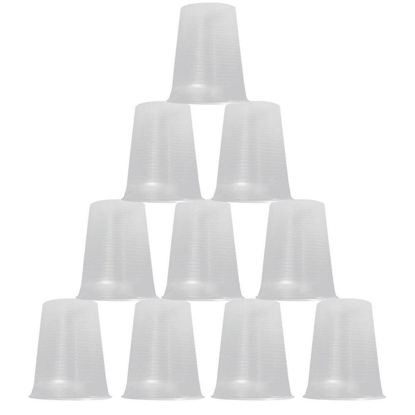 Copo Descartável Transparente De Festa - 200ml - 100 Un - imagem 5