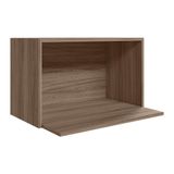 Armario Aereo Porta Microondas Mdf 60 Cm Kali 15214 Carvalho Toq Nicioli