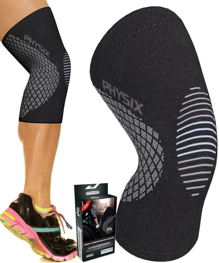 Suporte De Joelho Physix Gear Recovery Compression Grey S