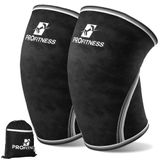Neoprene Profitness Para Joelheiras Para Homens E Mulheres, Preto, Grande