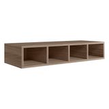 Aereo Nicho Garrafeiro Mdf 80 Cm Kali 16683 Carvalho Toq Nicioli