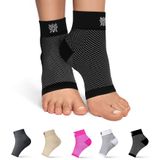 Meias De Compressão Bitly Plantar Fasciitis Relief Black M