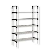 Estante Organizadora Multiuso 5 Prateleiras Sapateira Modular 15 Pares Lavanderia Rack Multiuso Bporta Calcados Brinqued