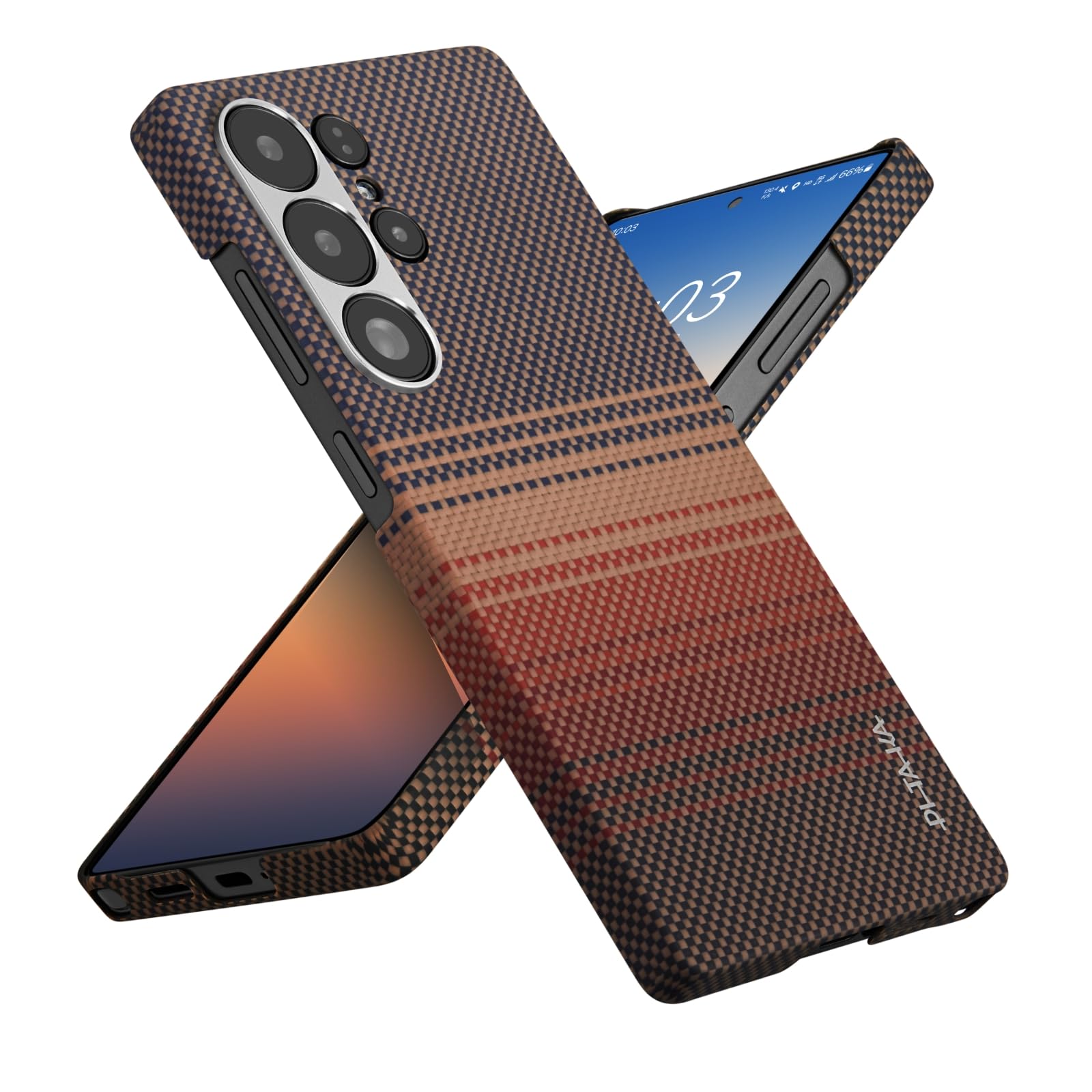 Capa Pitaka Para Samsung Galaxy S25 Ultra 6.9" 1500d Aramid