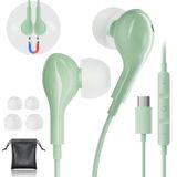 Fones De Ouvido Usb C Gsangoo Para Iphone 16 Pro Max Com Fio E Microfone
