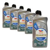 Kit 5l Óleo Motor Total Quartz 7000 Sn 10w40 Semissintético