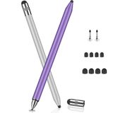 Canetas Stylus Meko 3 Em 1 Para Telas Sensíveis Ao Toque Apple Ipad Iphone