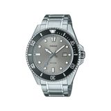 Relógio Casio Masculino Analógico Prateado Mdv-107d-8avdf-sc