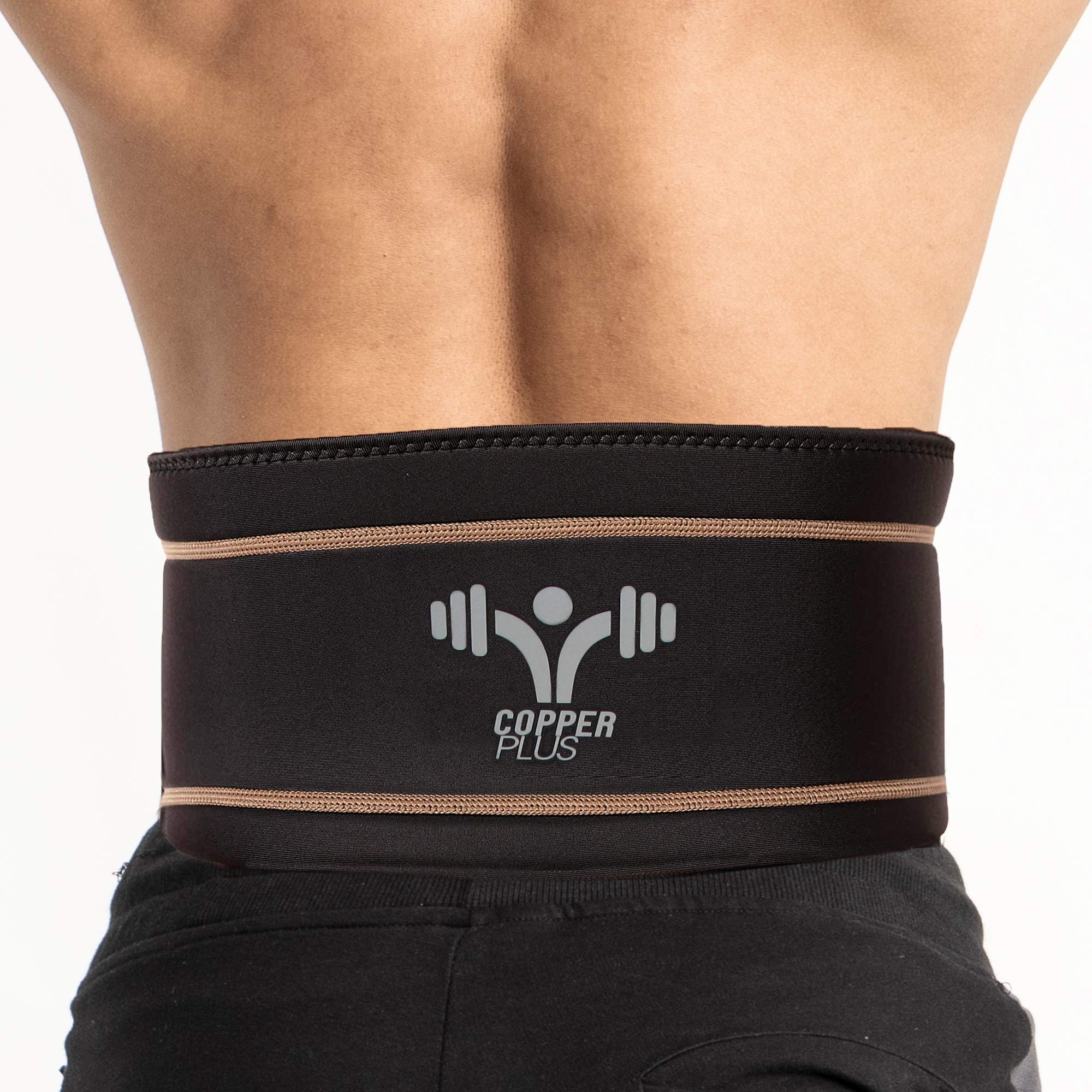 Back Brace Eactive Copper Plus Recovery Para Dor Lombar
