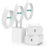 Carregador E Conjunto De Cabos Ucalma 20w Usb C Para Iphone 16/15 Pro Max