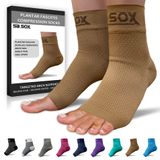 Meias De Compressão Sb Sox Plantar Fasciitis Relief Nude Large