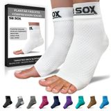 Meias Para Alívio Da Fascite Plantar Sb Sox Night Splint White M