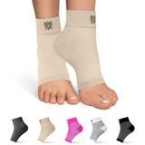 Manga De Compressão Bitly Plantar Fasciitis Socks Nude L