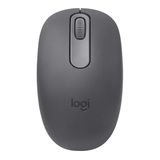 Mouse sem fio Logitech M196 Bluetooth Design Ambidestro Compacto Rastreamento Preciso Compatível com PC e Mac,Windows e macOS Grafite